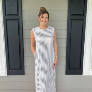 Striped Maxi
