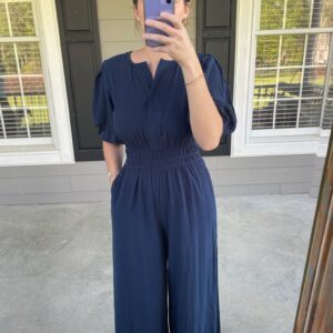 Navy Jumpsuit