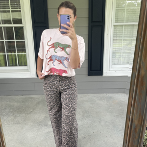 Leopard Jeans