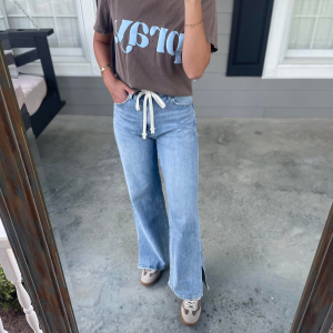 Anniewear jeans with drawstring