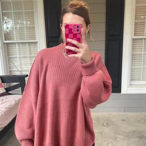 Rose Oversized Sweater